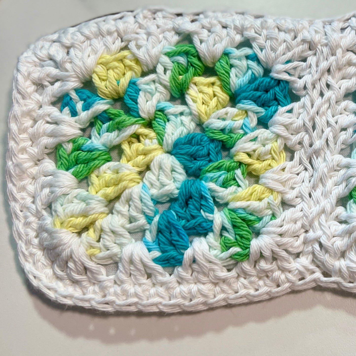 Crochet Makeup/Notions Bag - Lined with Zip