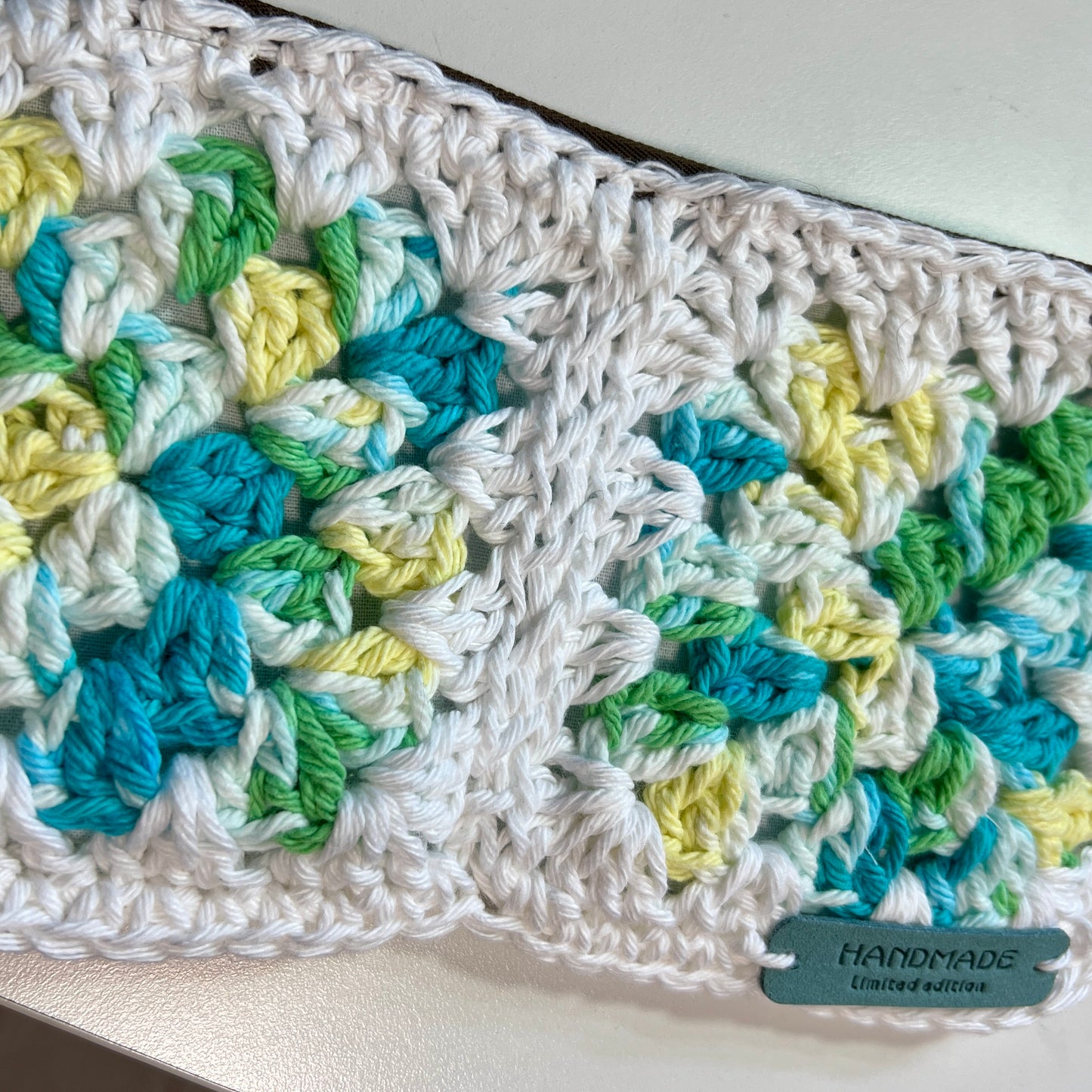 Crochet Makeup/Notions Bag - Lined with Zip