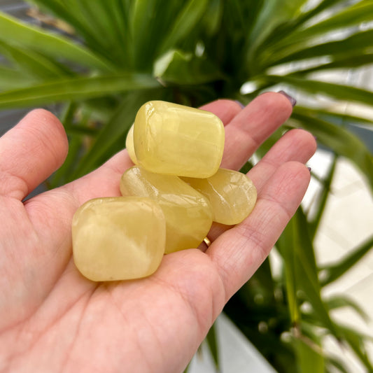 Lemon Calcite Tumble Stones