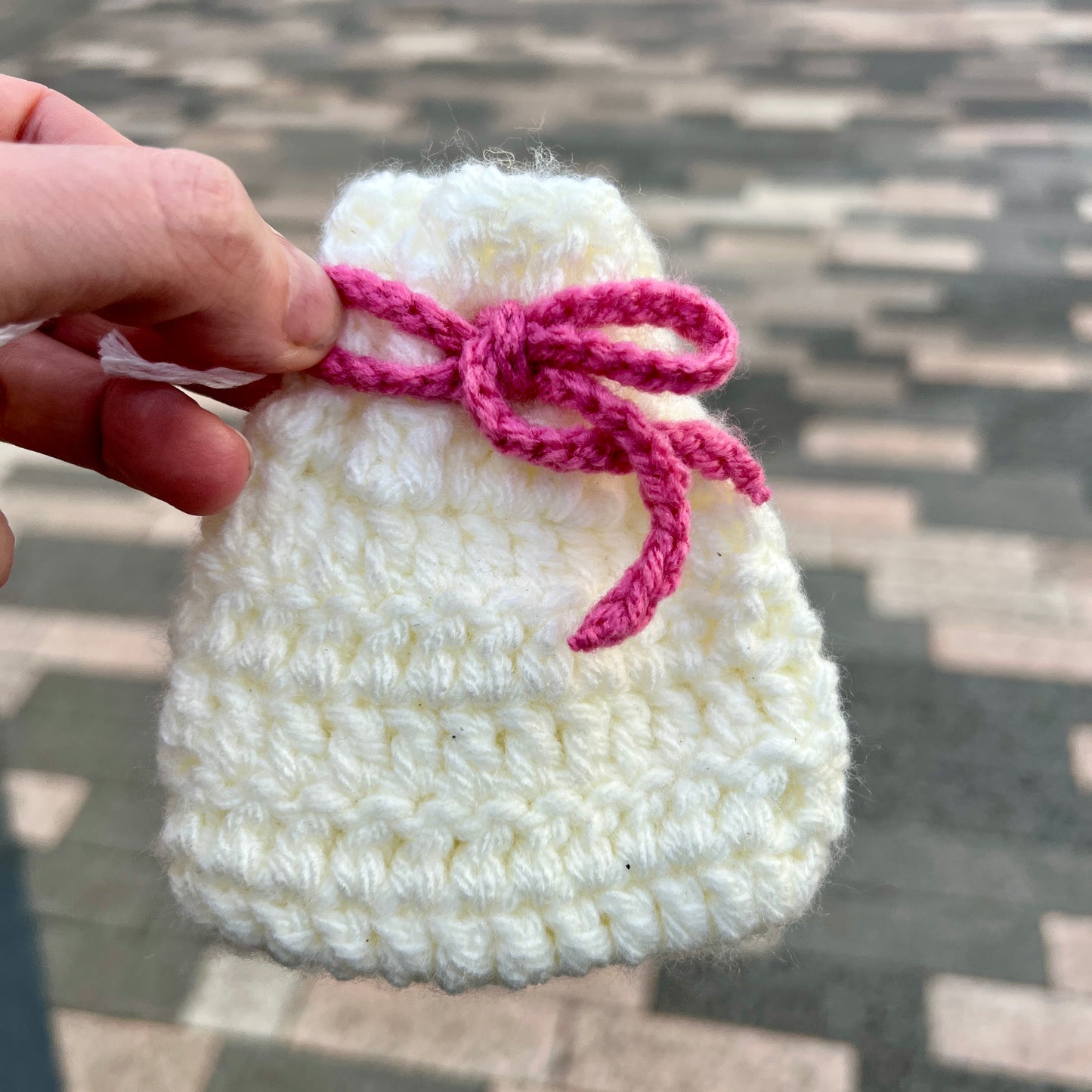 ‘Coquette’ Drawstring Pouch