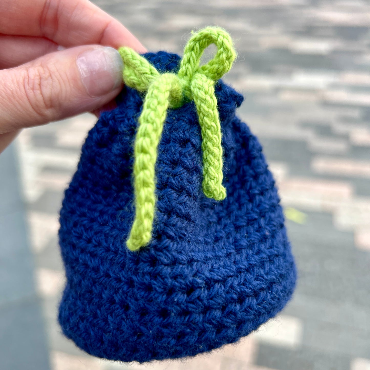‘Blueberry’ Drawstring Pouch
