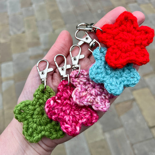 Crochet 'Star' Keyrings