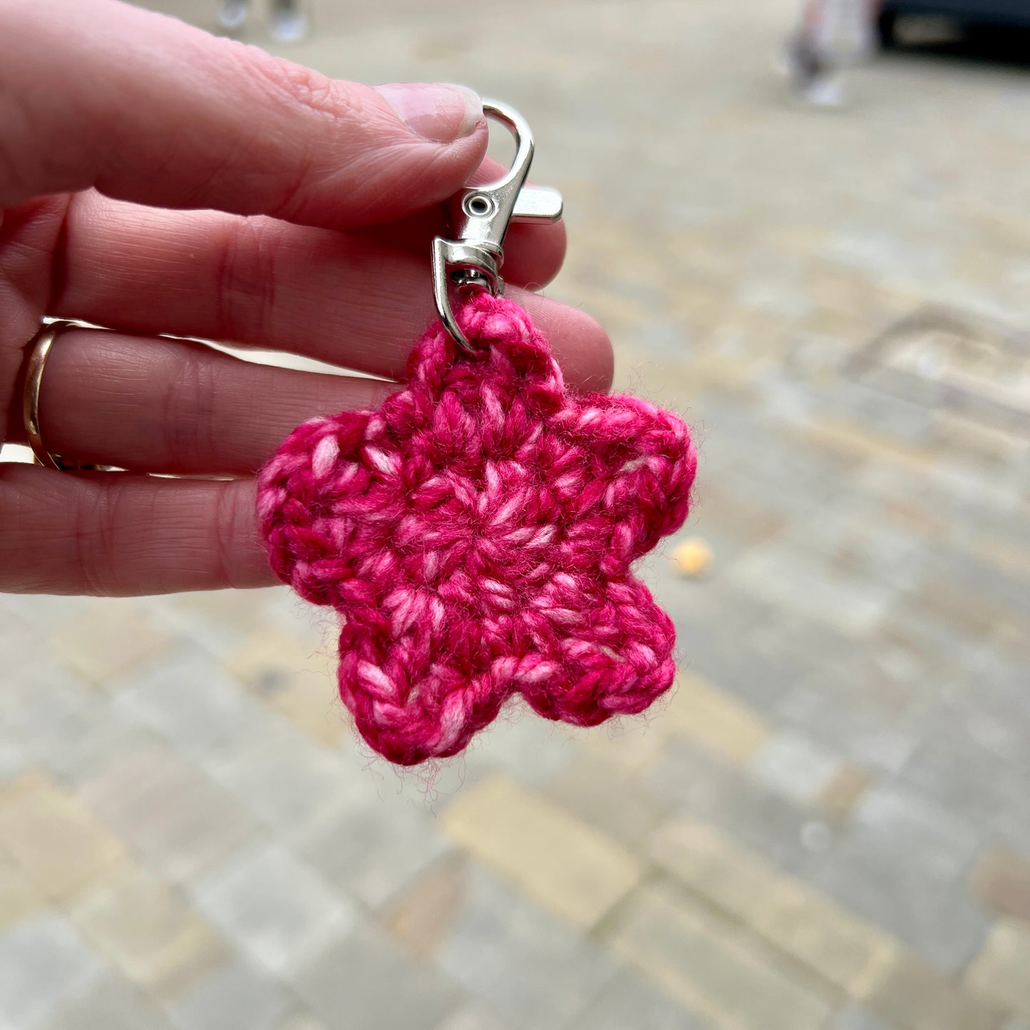 Crochet 'Star' Keyrings