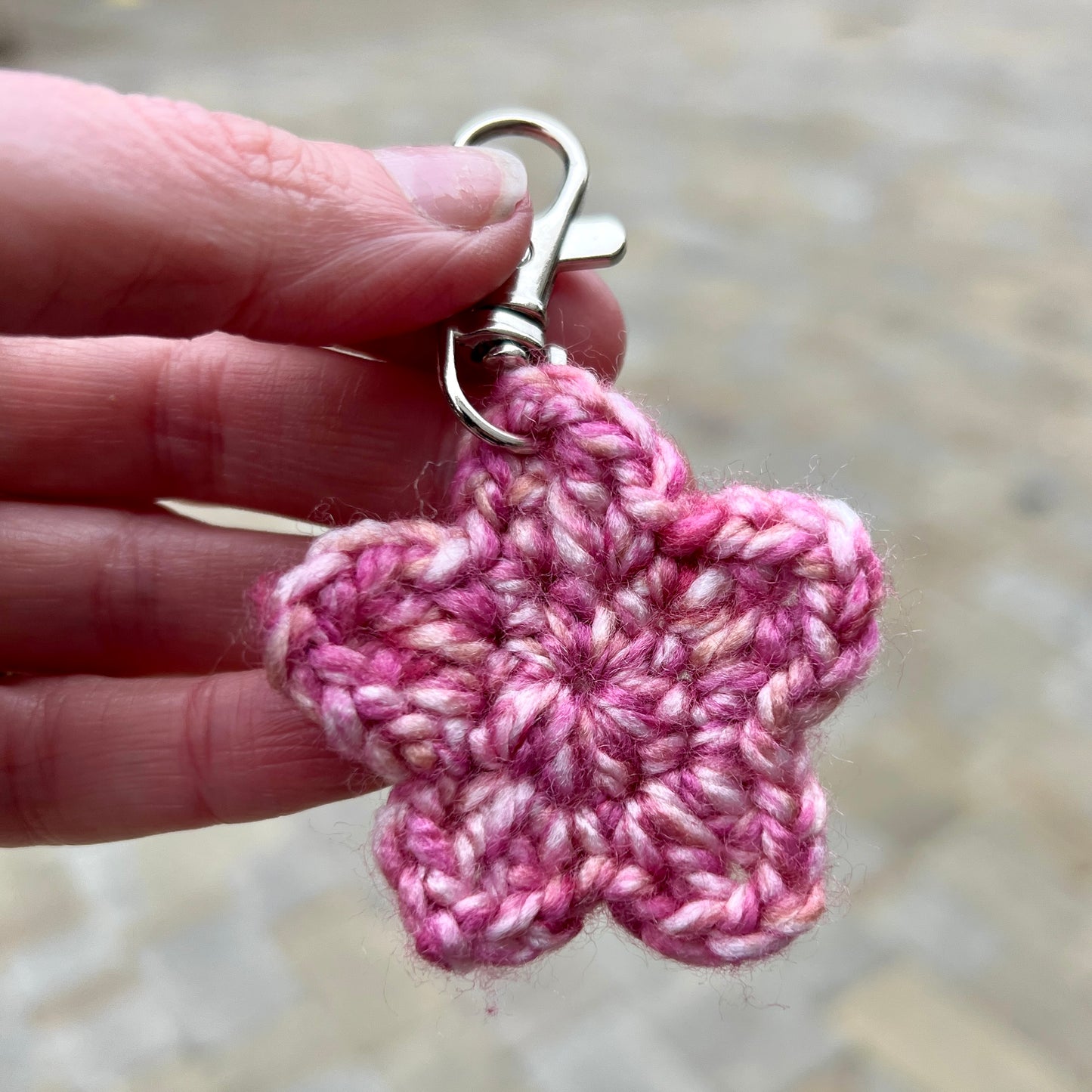 Crochet 'Star' Keyrings