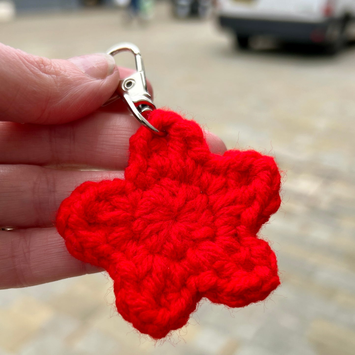 Crochet 'Star' Keyrings