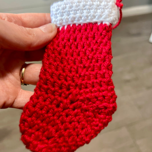 'Mini Stocking' Christmas Tree Decoration