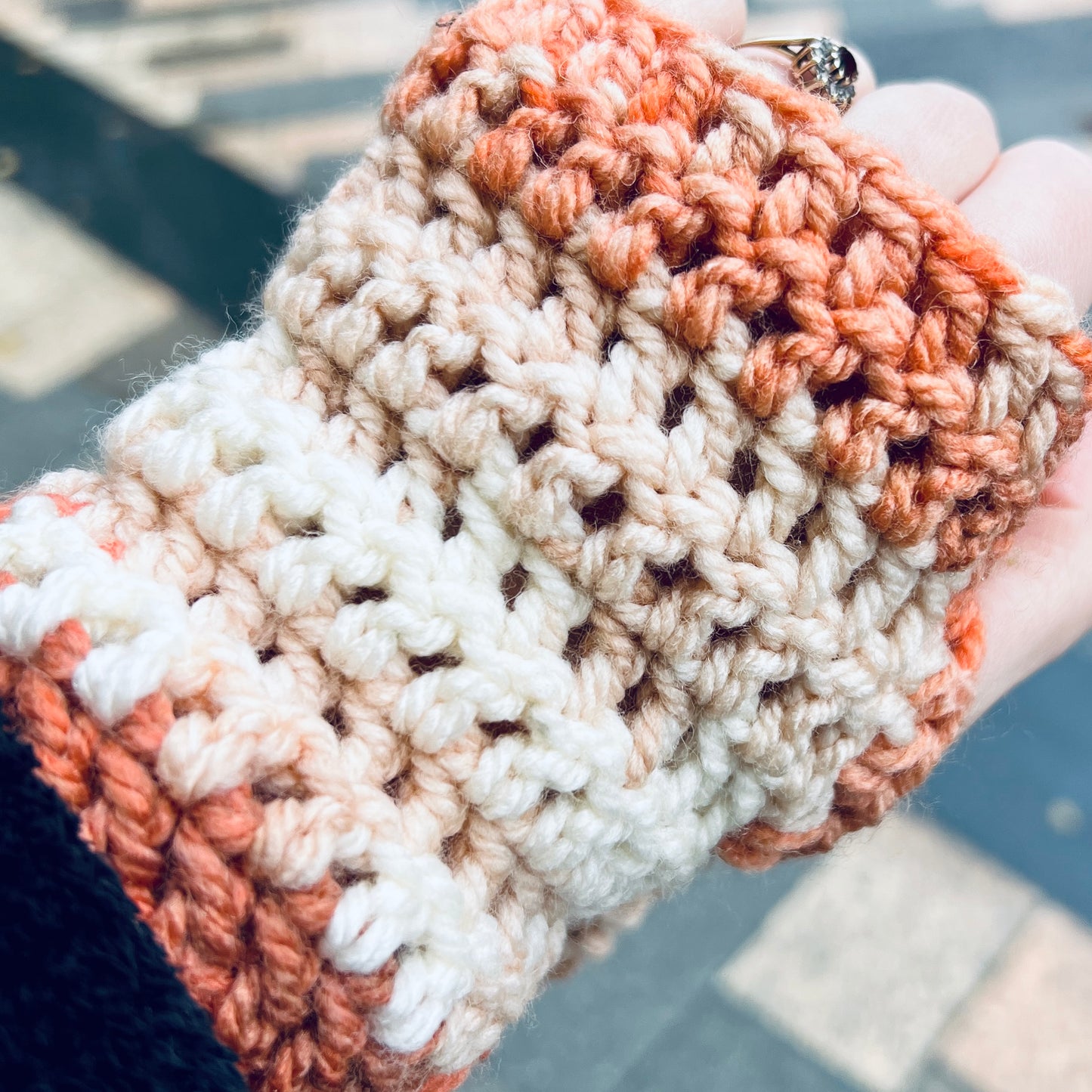 Ember Fingerless Gloves