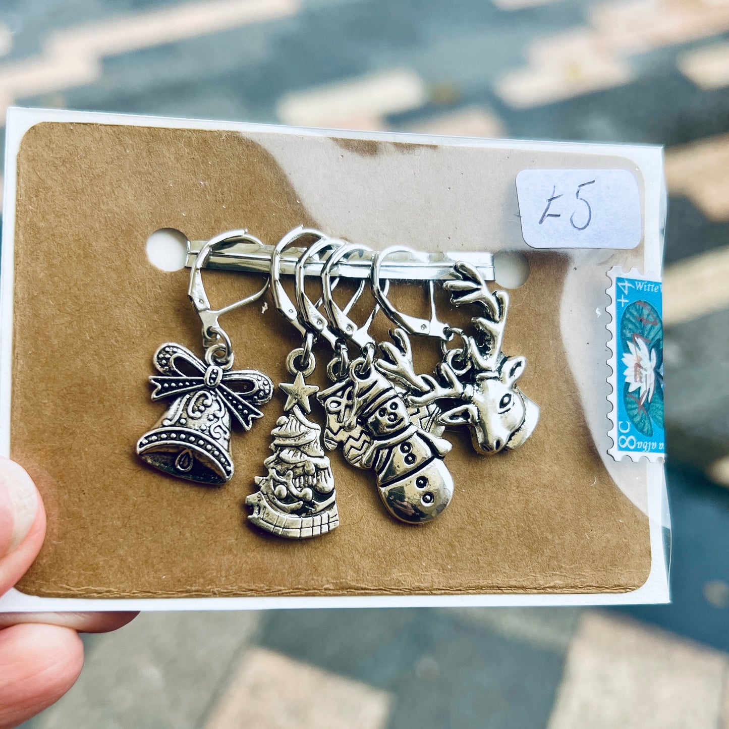 Christmas Handmade Stitch Marker Sets