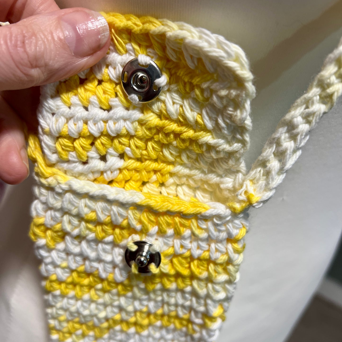 Phone Case with shoulder strap - Crochet Bag