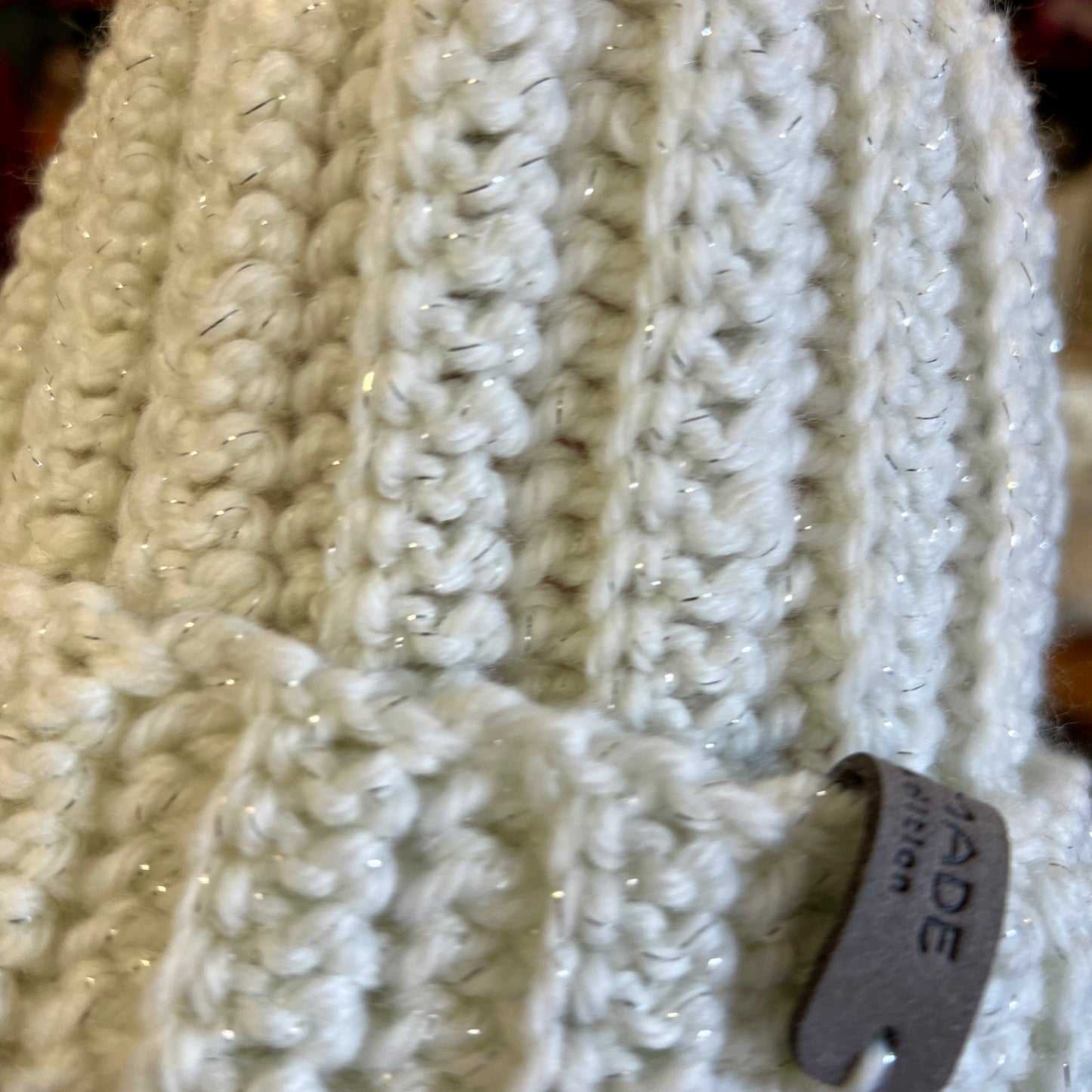 Crochet Beanie Hat with Pom Pom - Toddler Child 1-2 years