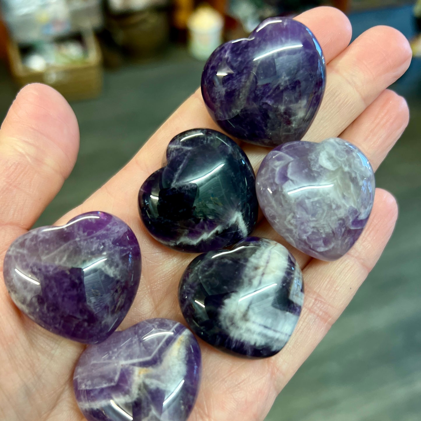 Amethyst Hearts