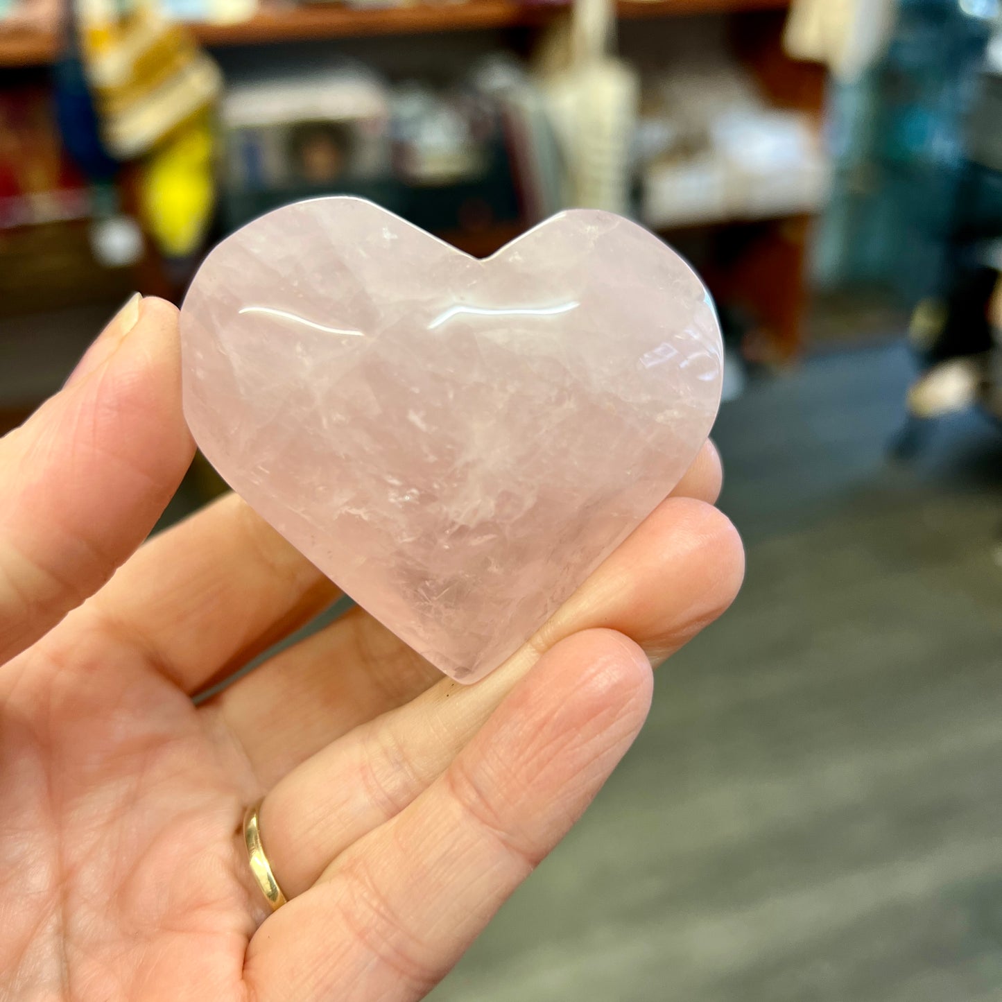 Rose Quartz Heart
