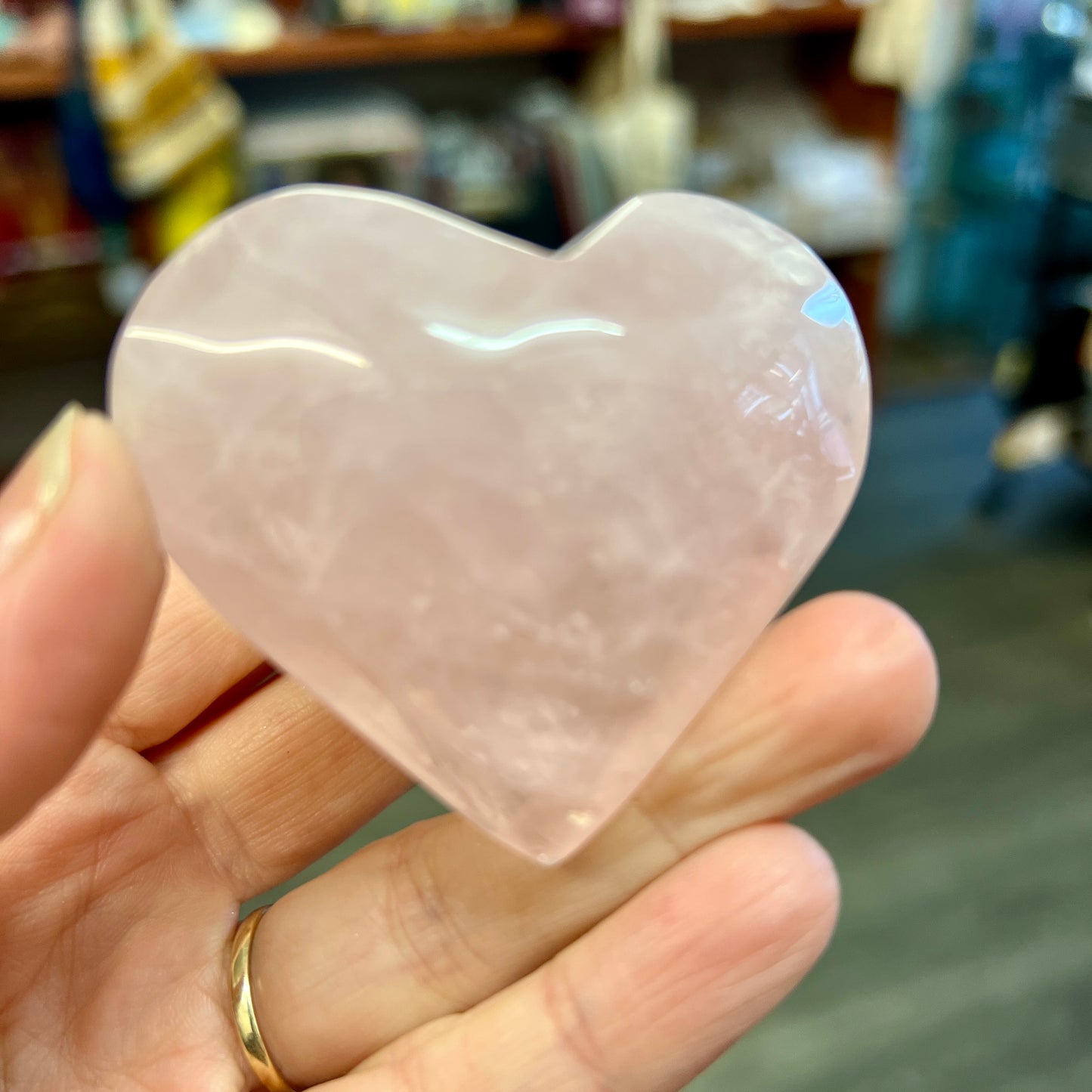 Rose Quartz Heart