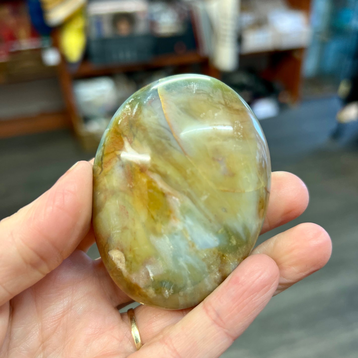 Ocean Jasper Palm Stone