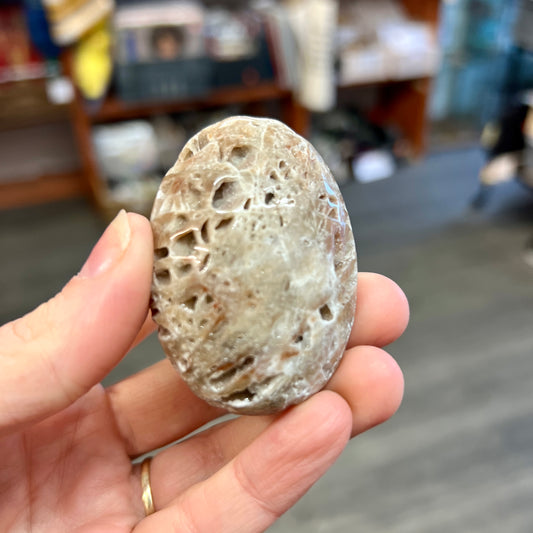 Sphalerite Palm Stone