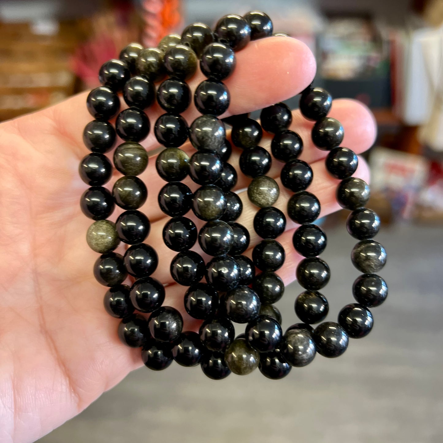 Golden Obsidian Bracelets
