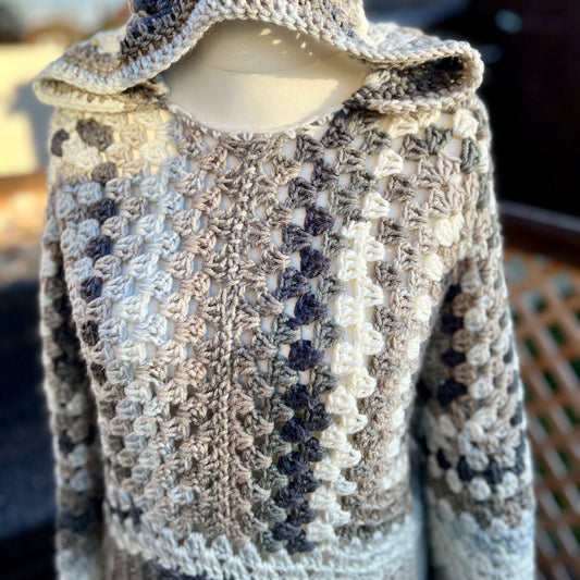 'Winter Tree' Hooded Jumper