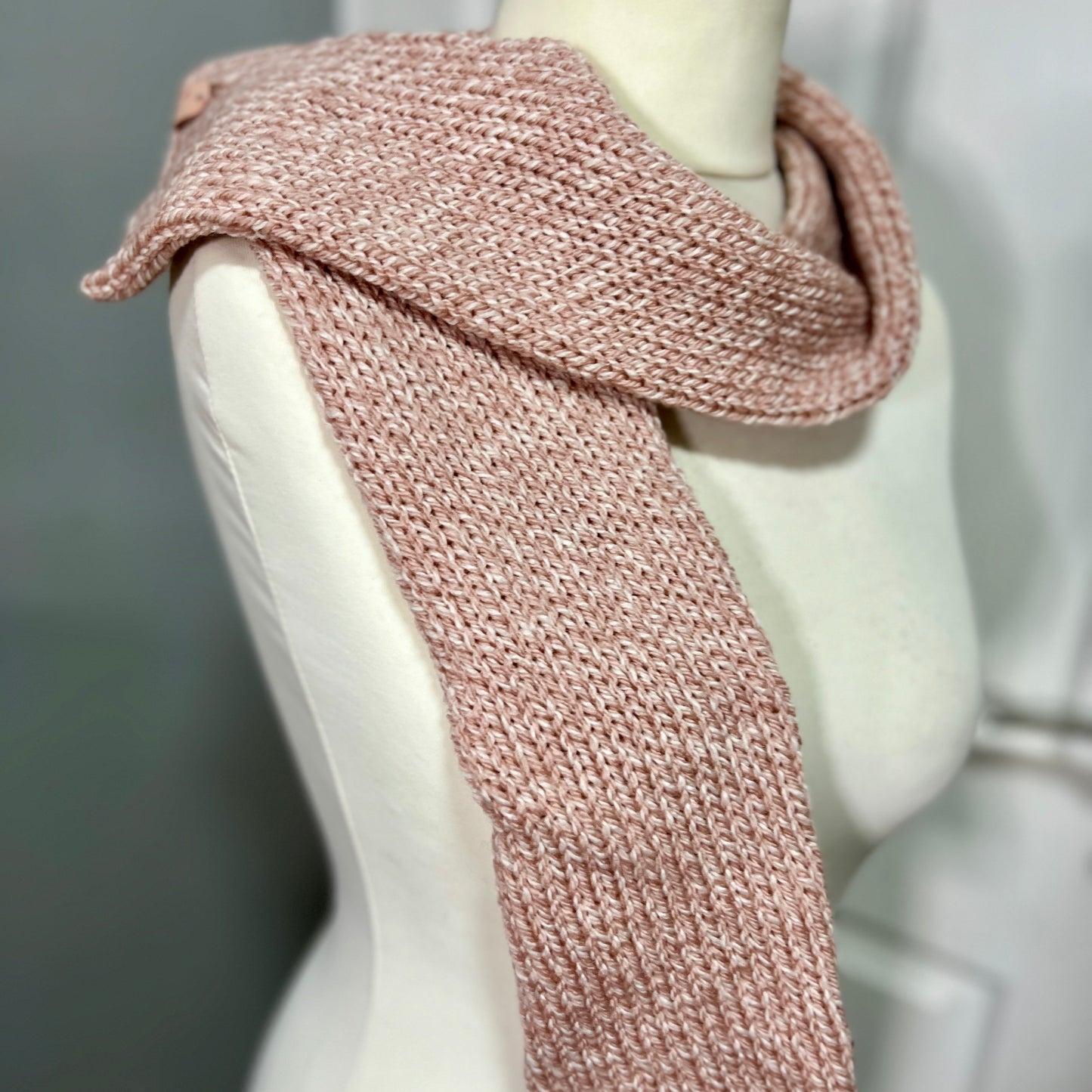 Pink Hat & Scarf Set