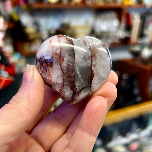 Fire Quartz Heart