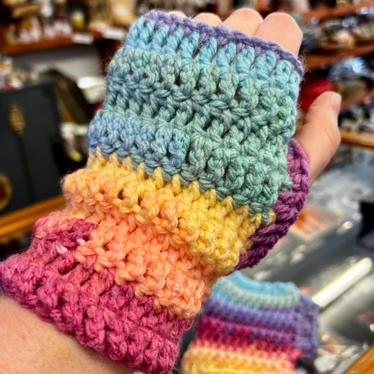 Crochet Fingerless Gloves / Wrist Warmers