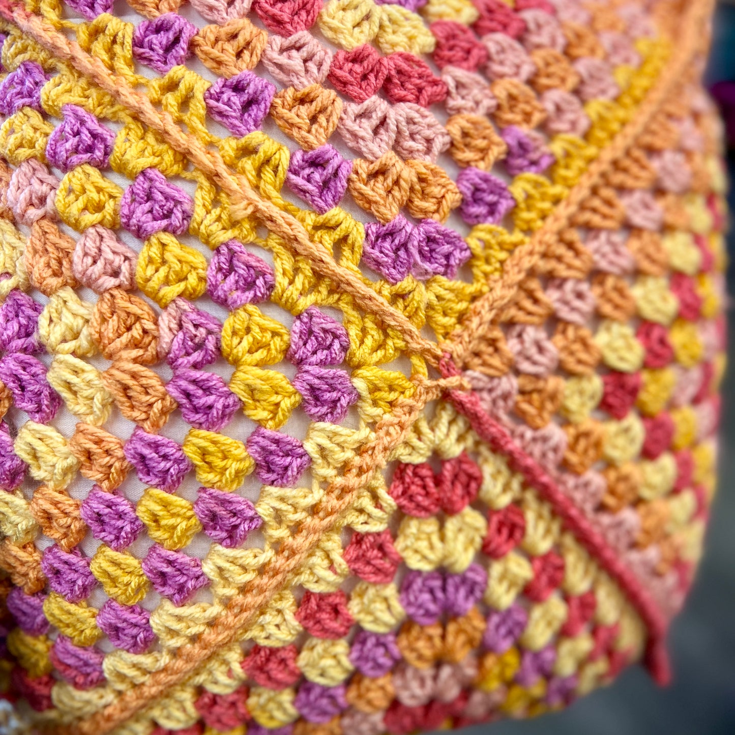 Crochet Cushion & Cover