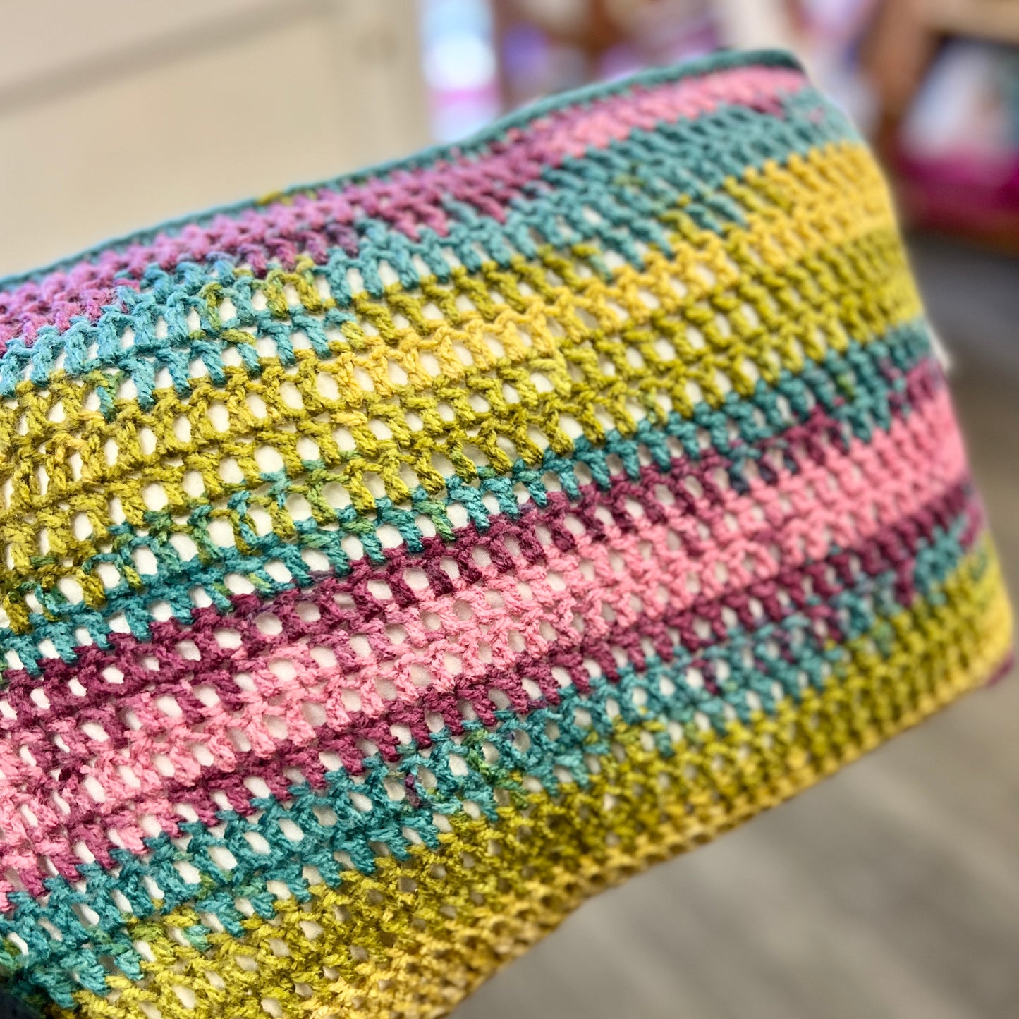 Crochet Cushion & Cover