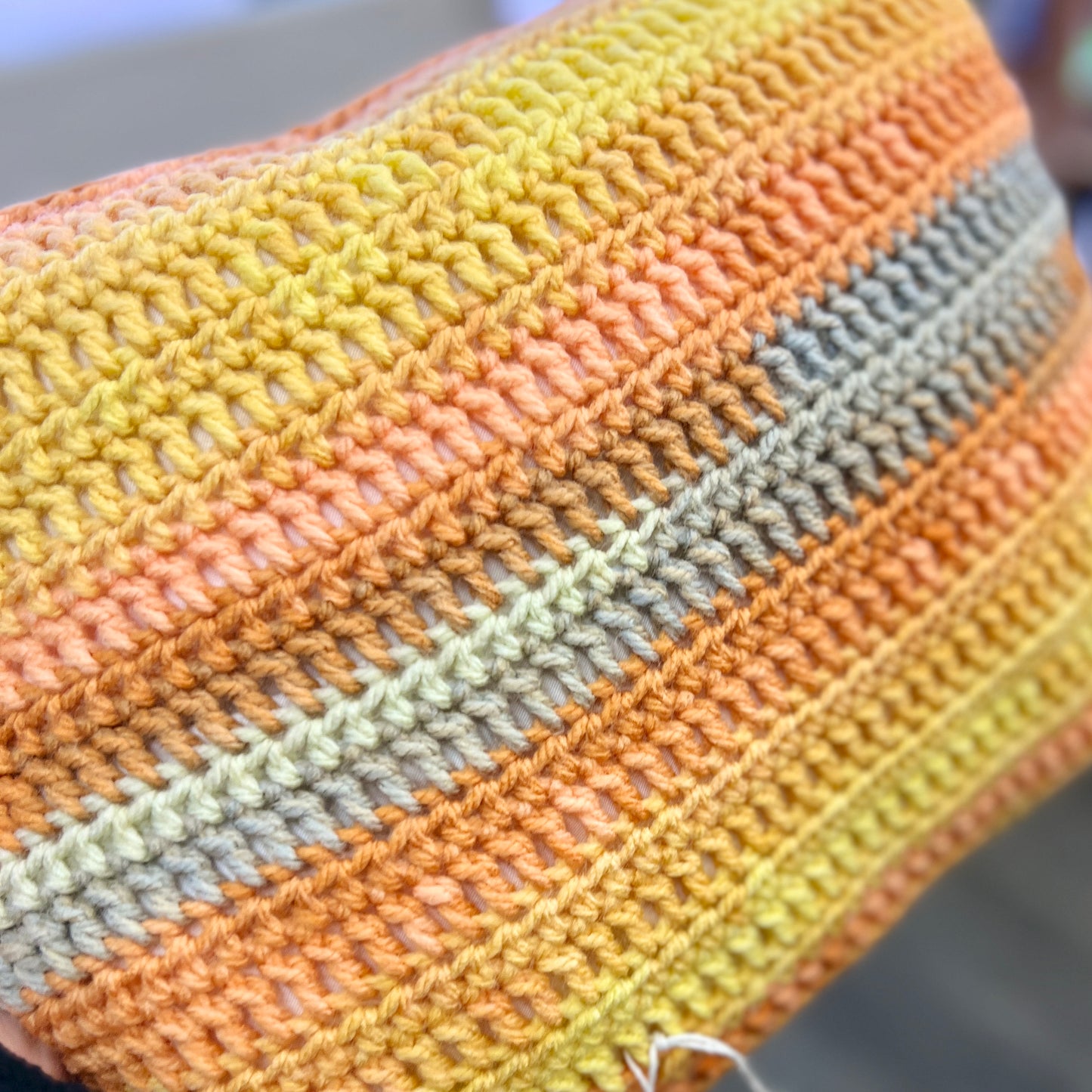 Crochet Cushion & Cover