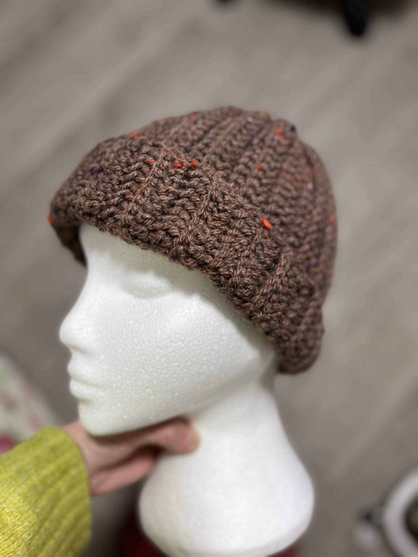 Beanie Crochet Kit - Crochet your own Newborn - Adult size Beanie