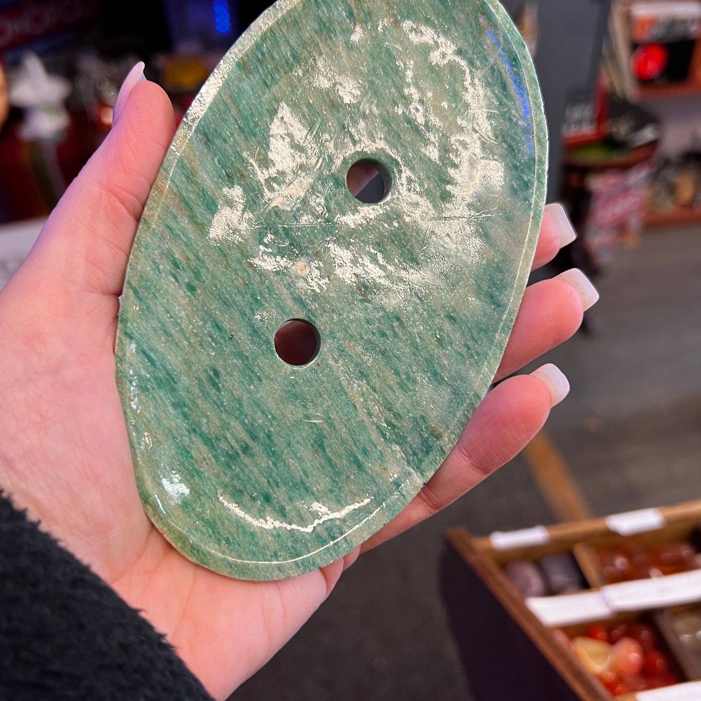 Aventurine Soap Dish