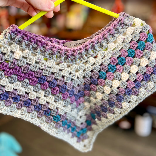 Child's Crochet Poncho - Size 3 years