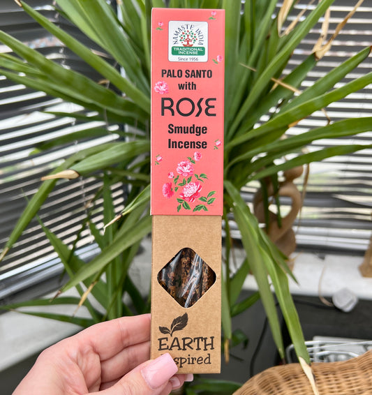 Earth Inspired Smudge Incense - Rose