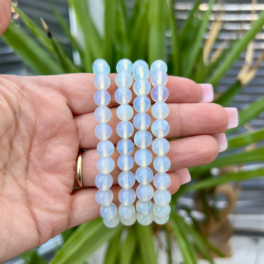 Opalite Bead Bracelets