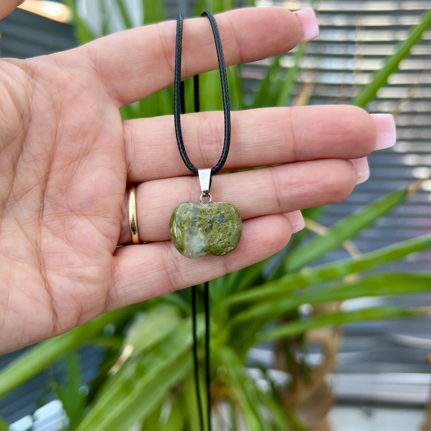 Unakite Pendant