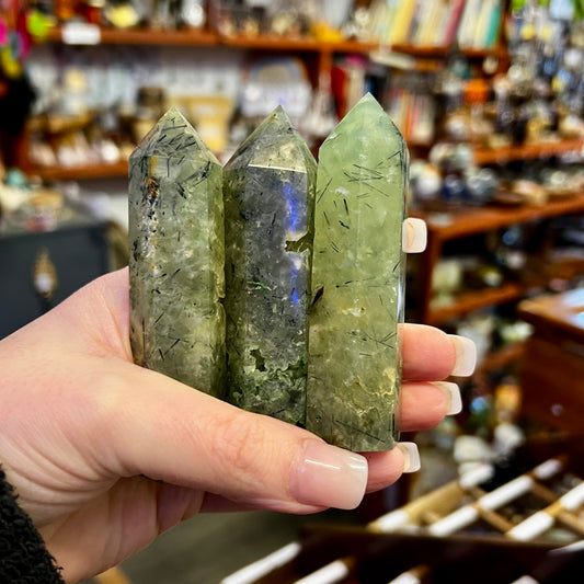 Green Prehnite Point/Tower