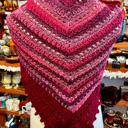 Shawl - Autumn Reds