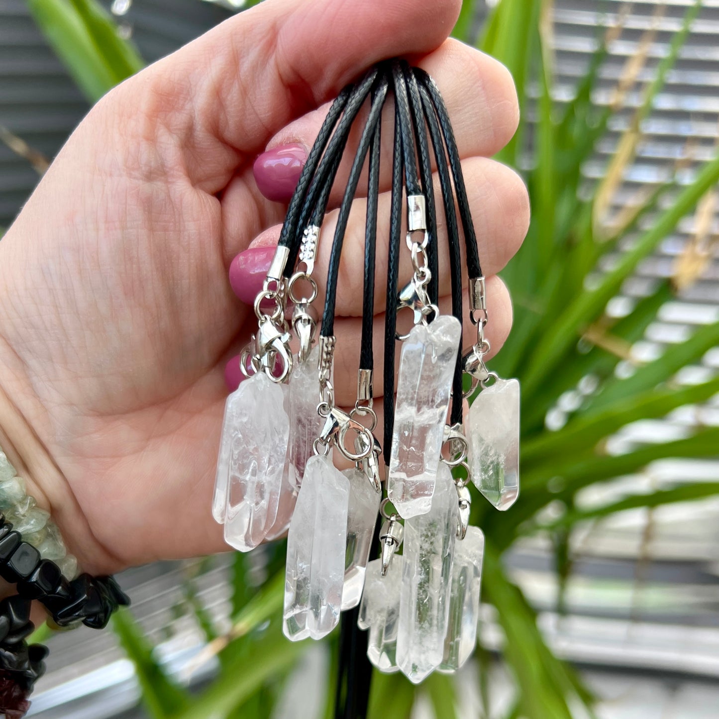 Clear Quartz Point Pendant