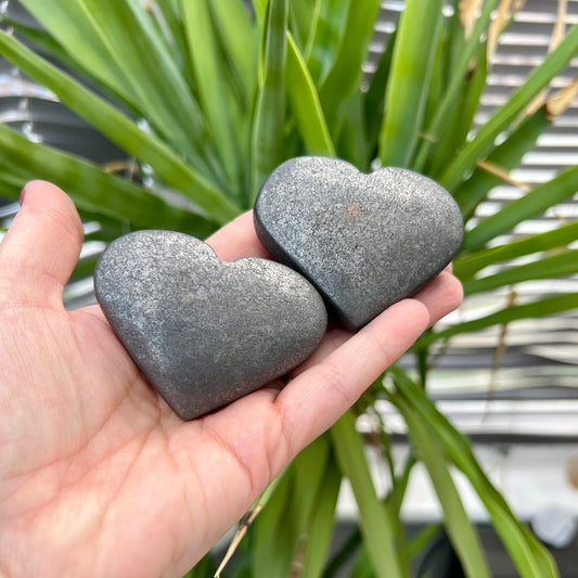 Shungite Hearts