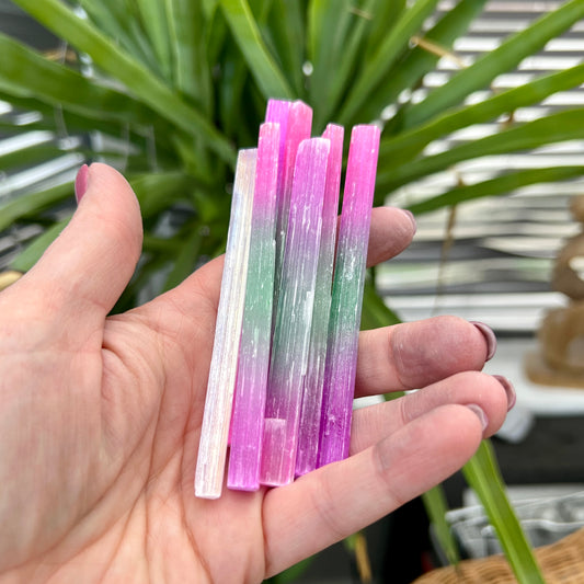 Coloured Selenite Sticks