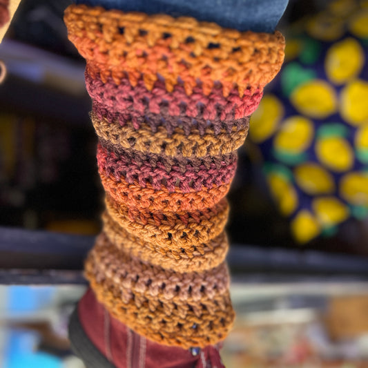 Chunky Crochet Leg Warmers