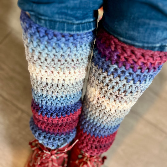 Chunky Crochet Leg Warmers