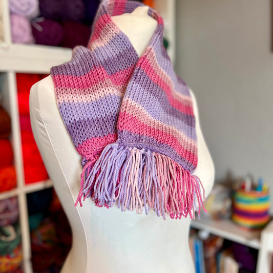 Stripy Scarf - Fairytale