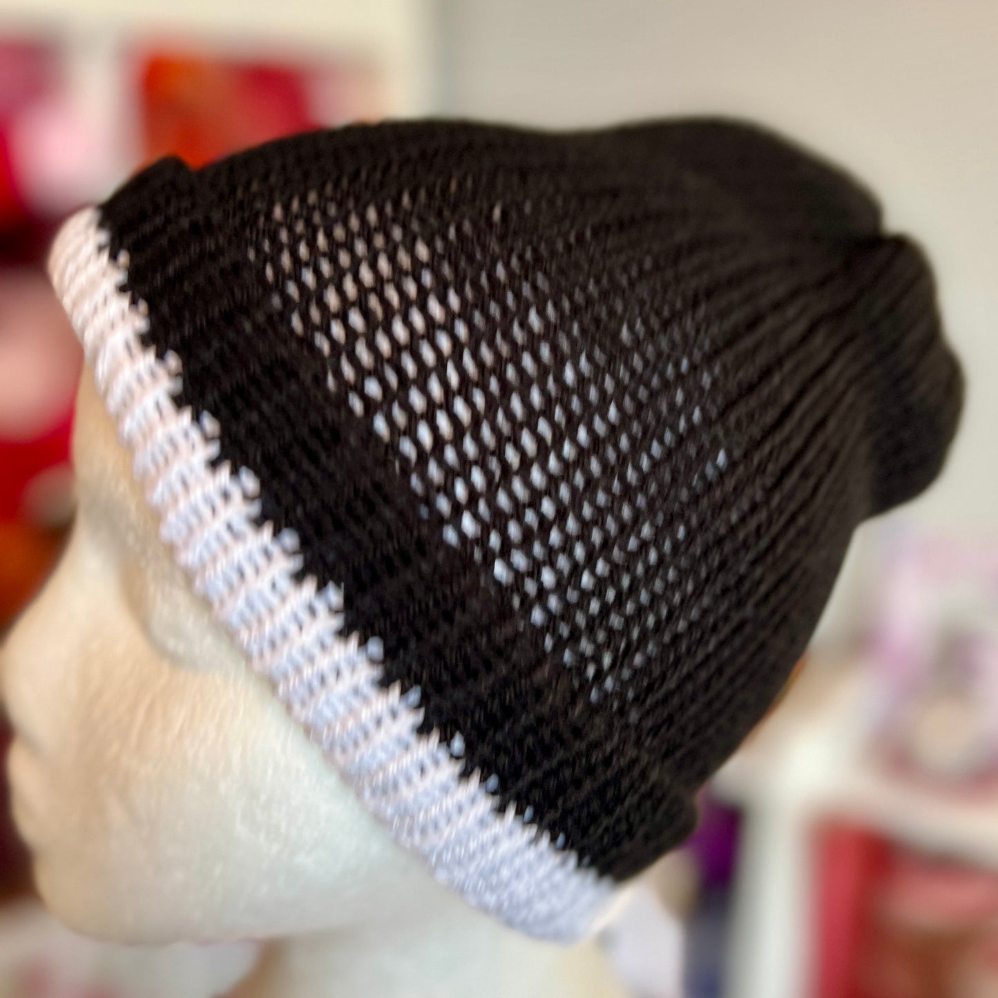 Black & White Reversible Beanie