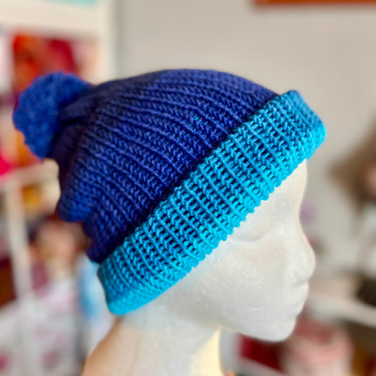 Blue Beanie