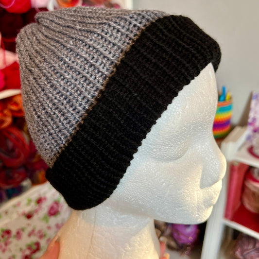 Black & Grey Beanie