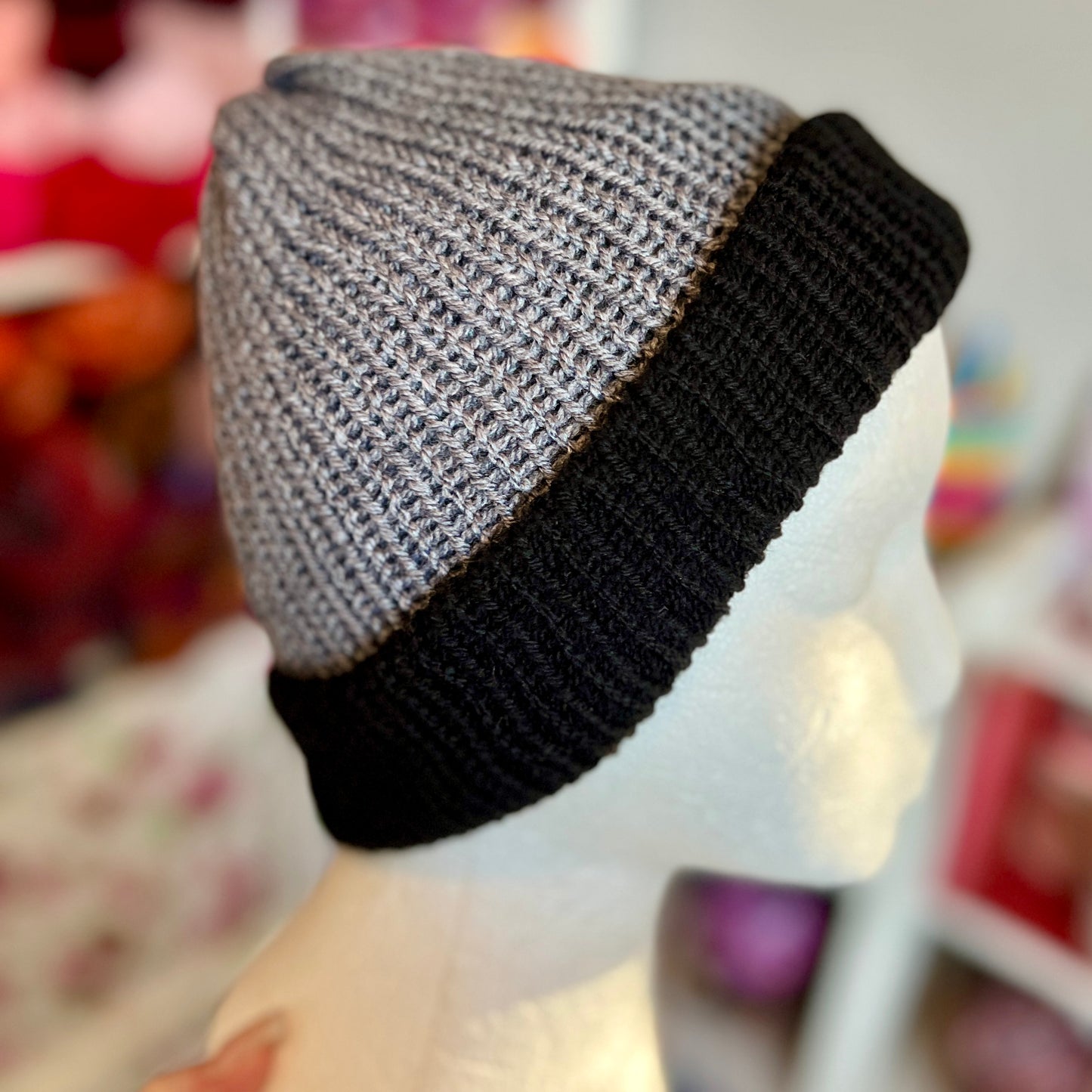 Black & Grey Beanie