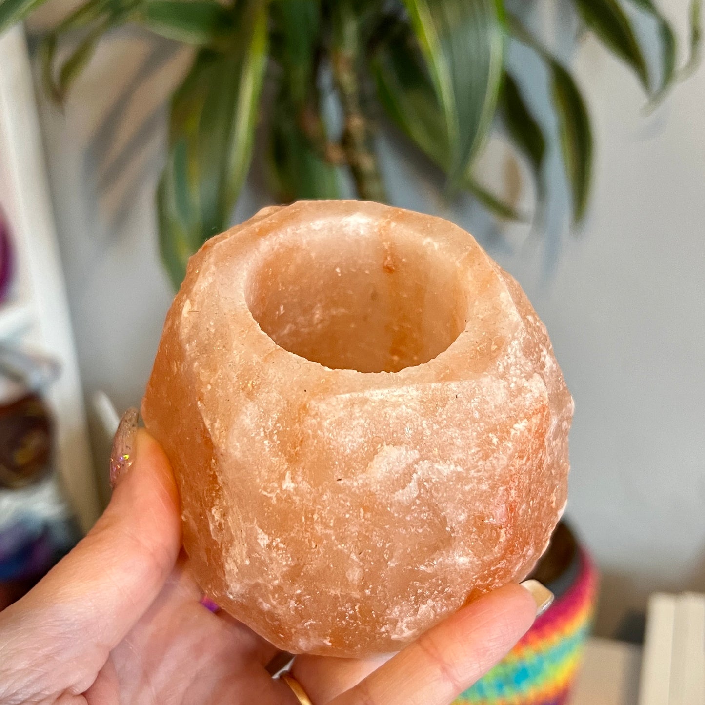 Himalayan Salt Tea Light Holders