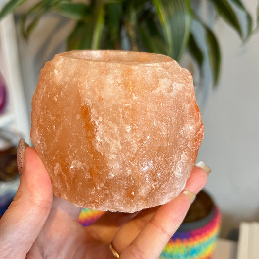 Himalayan Salt Tea Light Holders