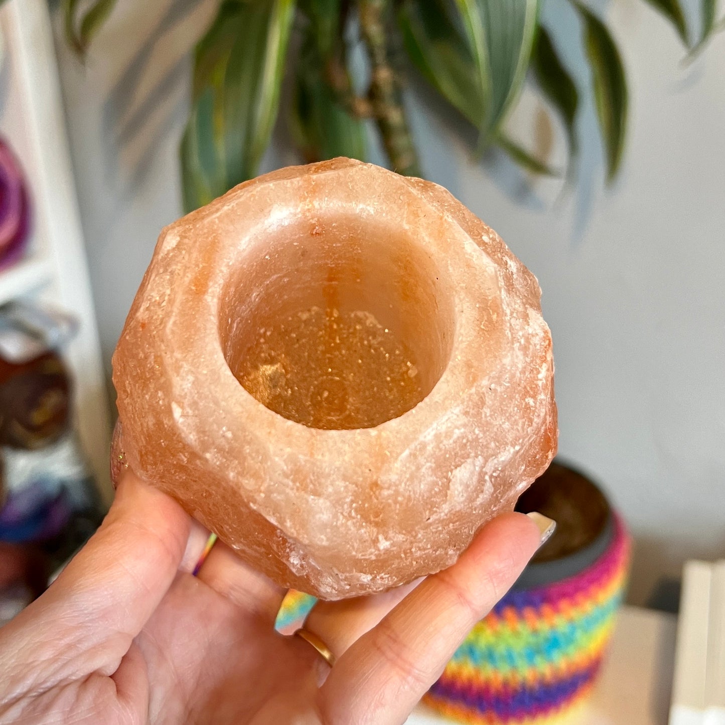 Himalayan Salt Tea Light Holders