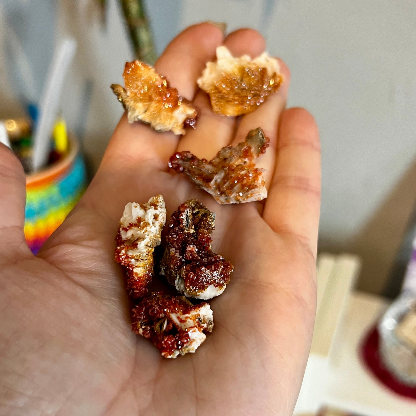 Vanadinite Cluster/Specimen