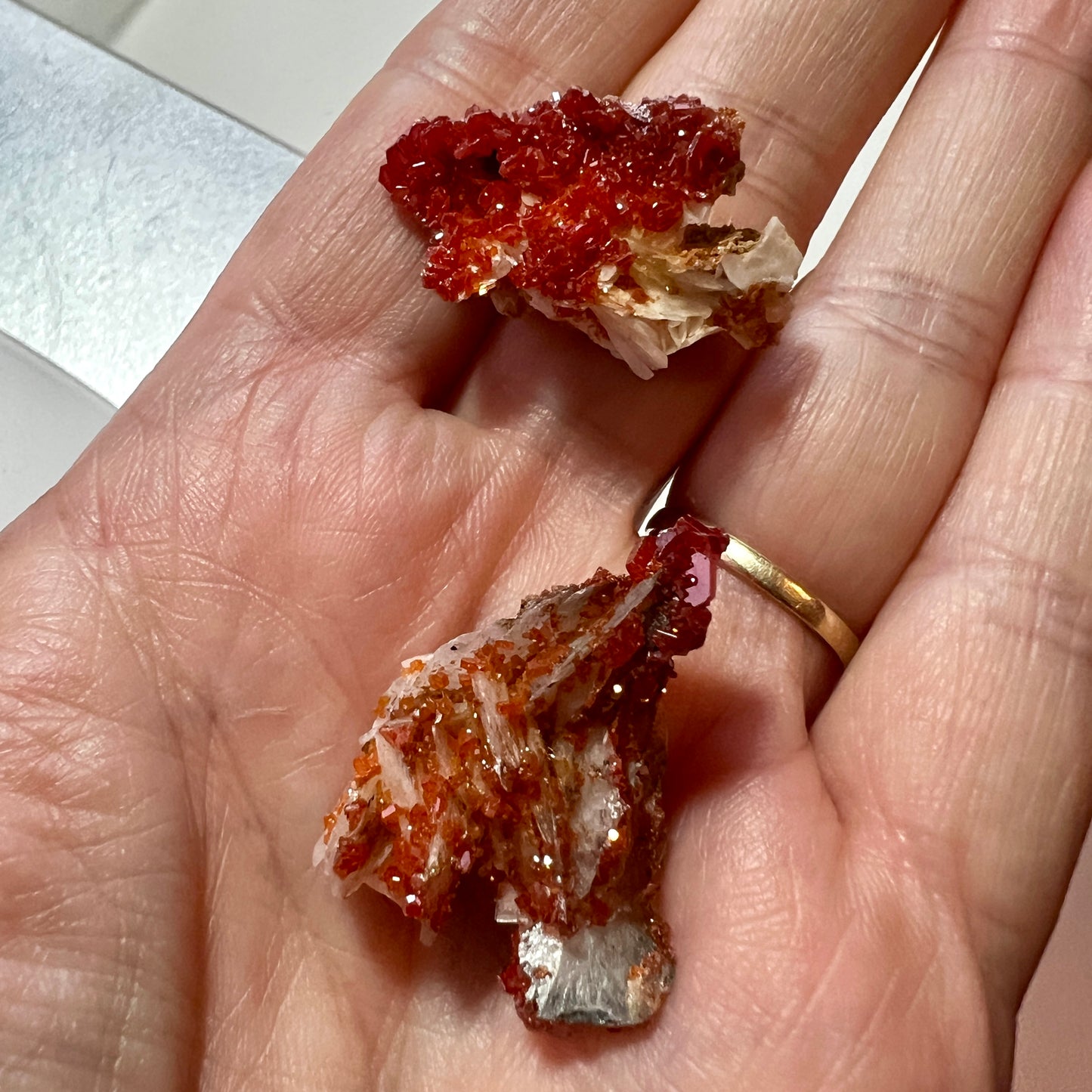 Vanadinite Cluster/Specimen